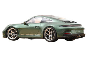 Porsche 911 992 S/T Malachite Green Metallic Norev 1:12 127552 Metall - pilt 2/4