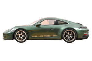 Porsche 911 992 S/T Malachite Green Metallic Norev 1:12 127552 Metall - pilt 3/4