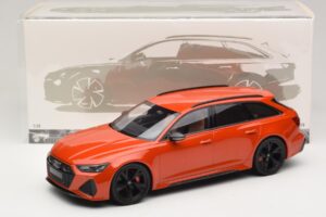 Audi RS6 C8 Avant Oranž Metallik Minichamps 1:18 155018012 Metall - pilt 6/6