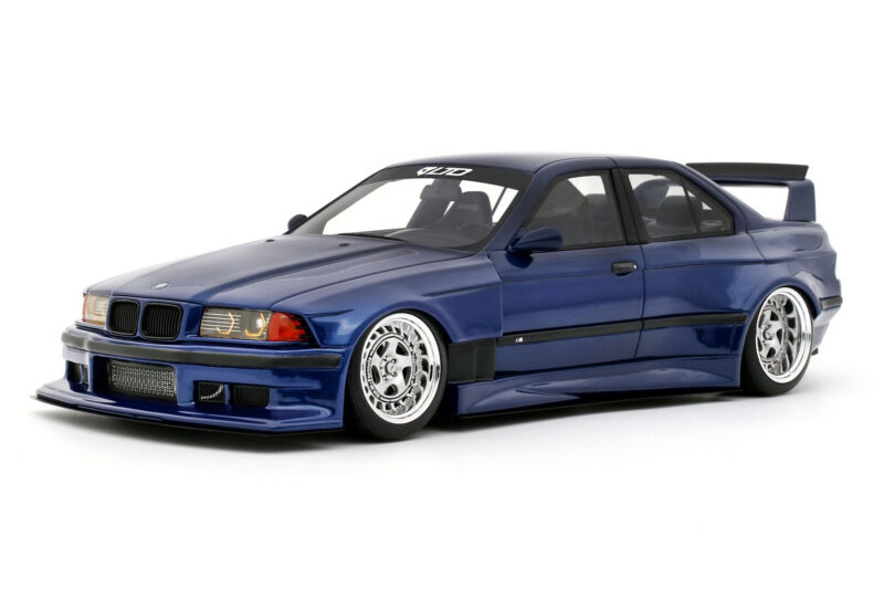 BMW E36 Khyzyl Saleem LTO Turbo Avus Blue Otto 1:18 BMW E36 Khyzyl Saleem LTO Turbo Avus Blue Otto 1:18 OT1174 Vaik