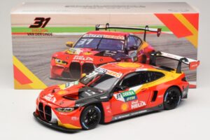 BMW M4 GT3 #31 Schubert Motorsport S. van der Linde Winner DTM Lausitzring 2022 Minichamps 1:18 113222031 Metall - pilt 8/8