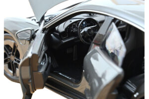Porsche Taycan Turbo S Slate Grey Neo Norev 1:18 187654 Metall - pilt 4/5
