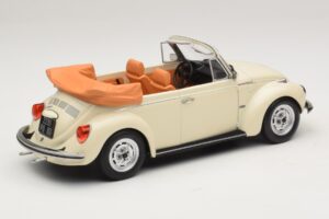 Volkswagen 1303 Kabriolett Cream White Norev 1:18 188535 Metall - pilt 2/6