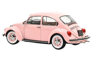 Volkswagen 1303 Pastel Pink New Baby Gift Norev 1:18 188677 Metall - pilt 2/2