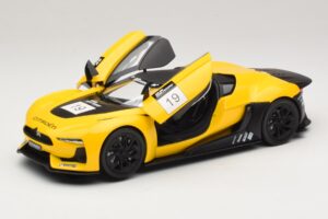 Citroen GT Kollane & Must Norev 1:18 181609 Metall - pilt 2/8