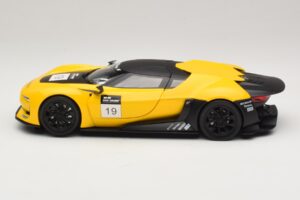 Citroen GT Kollane & Must Norev 1:18 181609 Metall - pilt 4/8