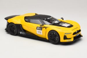 Citroen GT Kollane & Must Norev 1:18 181609 Metall - pilt 6/8