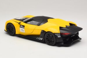 Citroen GT Kollane & Must Norev 1:18 181609 Metall - pilt 7/8