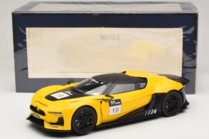 Citroen GT Kollane & Must Norev 1:18 181609 Metall - pilt 8/8