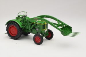 Deutz F2L 514 Traktor Esilaadur Roheline Minichamps 1:18 109144071 Metall - pilt 4/6