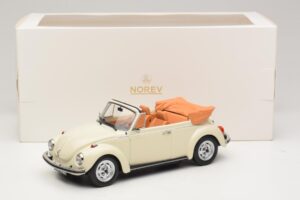 Volkswagen 1303 Kabriolett Cream White Norev 1:18 188535 Metall - pilt 6/6