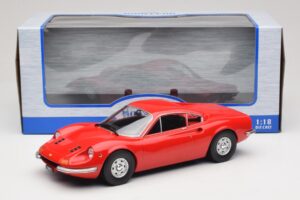 Ferrari Dino 246 GT Punane MCG 1:18 MCG18359 Metall - pilt 6/6