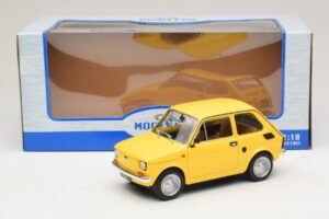 Fiat 126 Kollane MCG 1:18 MCG18667 Metall - pilt 2/6