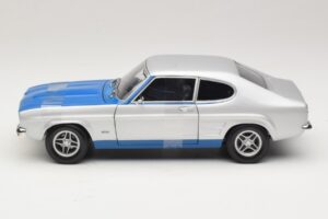 Ford Capri RS2600 Mk1 Silver Blue Minichamps 1:18 150089072 Metall - pilt 3/6