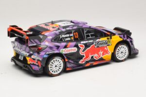 Ford Puma Rally1 #13 G. Munster / L. Louka Rally Monte Carlo 2025 IXO 1:18 18RMC231B Metall - pilt 2/6