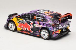 Ford Puma Rally1 #13 G. Munster / L. Louka Rally Monte Carlo 2025 IXO 1:18 18RMC231B Metall - pilt 5/6