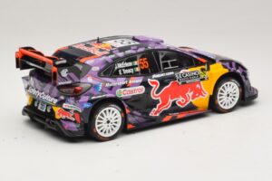 Ford Puma Rally1 #55 J. McErlean / E. Treacy Rally Monte Carlo 2025 IXO 1:18 18RMC231A Metall - pilt 2/6