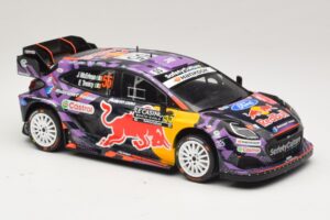 Ford Puma Rally1 #55 J. McErlean / E. Treacy Rally Monte Carlo 2025 IXO 1:18 18RMC231A Metall - pilt 4/6