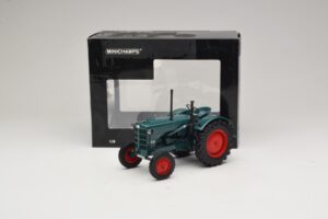 Hanomag R28 Traktor Roheline Minichamps 1:18 109153070 Metall - pilt 6/6