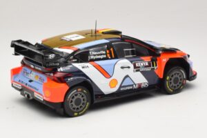 Hyundai i20 N Rally1 #1 T. Neuville / M. Wydaeghe Safari Rally Kenya 2025 IXO 1:18 18RMC247B Metall - pilt 2/6