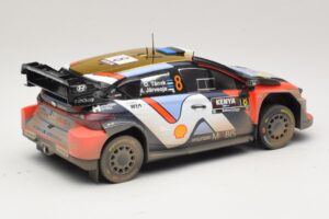 Hyundai i20 N Rally1 #8 O. Tanak / M. Jarveoja Safari Rally Kenya 2025 IXO 1:18 18RMC247A Metall - pilt 2/6