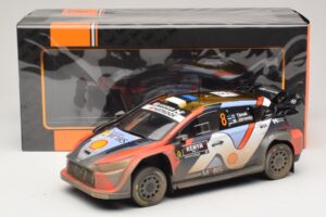 Hyundai i20 N Rally1 #8 O. Tanak / M. Jarveoja Safari Rally Kenya 2025 IXO 1:18 18RMC247A Metall - pilt 6/6