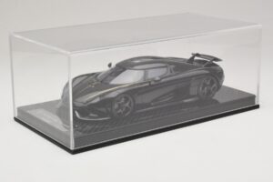 Koenigsegg Regera Must Süsinikupakett FrontiArt 1:18 F079-179 Vaik - pilt 6/7