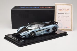 Koenigsegg Regera Sinine Süsinikupakett FrontiArt 1:18 F079-173 Vaik - pilt 7/7