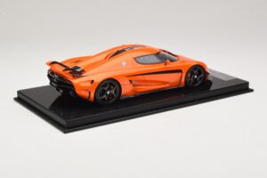 Koenigsegg Regera Oranž Süsinikupakett FrontiArt 1:18 F071-153 Vaik - pilt 2/7