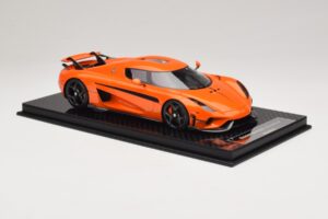 Koenigsegg Regera Oranž Süsinikupakett FrontiArt 1:18 F071-153 Vaik - pilt 4/7