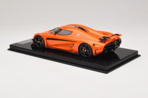 Koenigsegg Regera Oranž Süsinikupakett FrontiArt 1:18 F071-153 Vaik - pilt 5/7