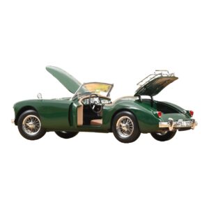 MG MGA British Racing Green Norev 1:18 182610 Metall - pilt 2/5