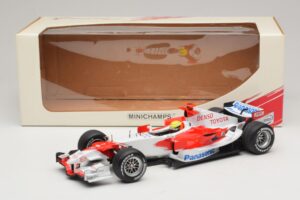 Panasonic Toyota Racing TF106 #12 R. Schumacher 2006 Minichamps 1:18 AM59557K Metall - pilt 7/7
