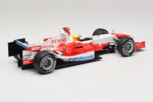 Panasonic Toyota Racing TF106 #12 R. Schumacher Presentation 2006 Minichamps 1:18 AM59553G Metall - pilt 2/6