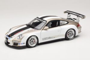 Porsche 911 997 GT3 Cup Valge Triipudega 2008 Minichamps 1:18 WAP0210130C Metall