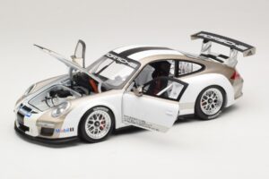 Porsche 911 997 GT3 Cup Valge Triipudega 2008 Minichamps 1:18 WAP0210130C Metall - pilt 2/8