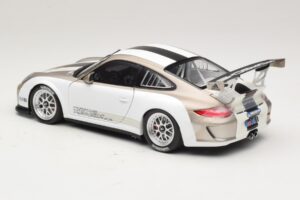 Porsche 911 997 GT3 Cup Valge Triipudega 2008 Minichamps 1:18 WAP0210130C Metall - pilt 7/8