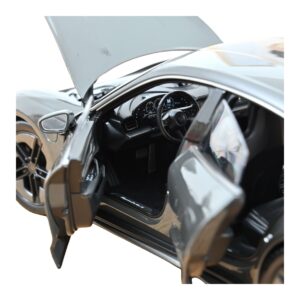 Porsche Taycan Turbo S Slate Grey Neo Norev 1:18 187654 Metall - pilt 4/5