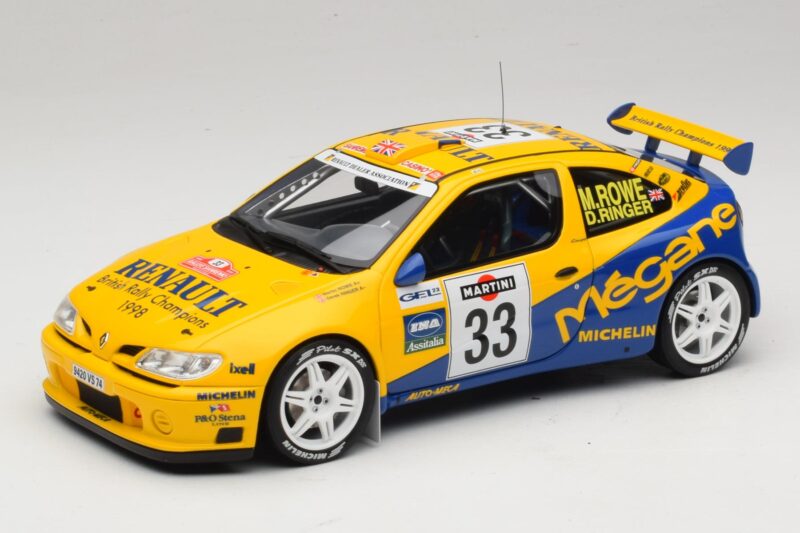Renault Megane Maxi #33 P. Bugalski / J-P. Chiaroni Rally Sanremo 1998 Otto 1:18 OT1195 Vaik