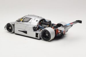 Sauber C9 Ice Silver 1989 Exoto 1:18 SAUBER003 Metall - pilt 6/7