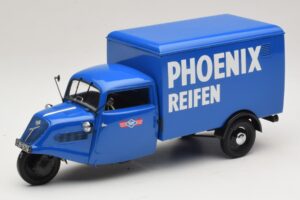 Tempo Hanseat Kolmerattaline Kaubik Phoenix Blue Minichamps 1:18 180099040 Metall