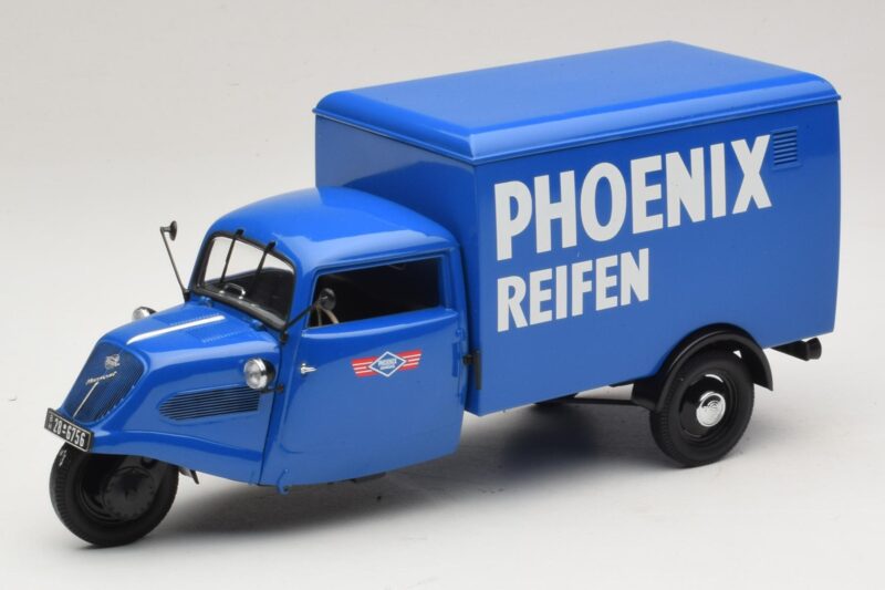 Tempo Hanseat Kolmerattaline Kaubik Phoenix Blue Minichamps 1:18 180099040 Metall