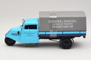 Tempo Hanseat Pickup Kühne & Nagel Frankfurt Minichamps 1:18 180099022 Metall - pilt 3/6