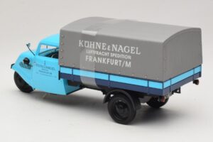Tempo Hanseat Pickup Kühne & Nagel Frankfurt Minichamps 1:18 180099022 Metall - pilt 5/6