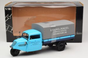 Tempo Hanseat Pickup Kühne & Nagel Frankfurt Minichamps 1:18 180099022 Metall - pilt 6/6