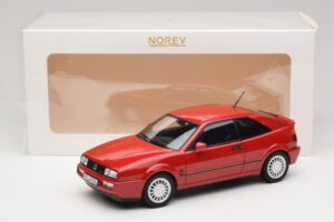 Volkswagen Corrado G60 Tornado Red Piiratud Väljaanne Norev 1:18 188661 Metall - pilt 8/8