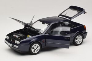 Volkswagen Corrado VR6 Aqua Blue Metallic Piiratud Väljaanne Norev 1:18 188660 Metall - pilt 2/8