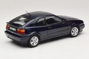 Volkswagen Corrado VR6 Aqua Blue Metallic Piiratud Väljaanne Norev 1:18 188660 Metall - pilt 3/8