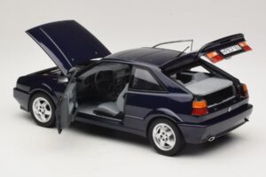 Volkswagen Corrado VR6 Aqua Blue Metallic Piiratud Väljaanne Norev 1:18 188660 Metall - pilt 5/8
