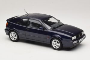 Volkswagen Corrado VR6 Aqua Blue Metallic Piiratud Väljaanne Norev 1:18 188660 Metall - pilt 6/8